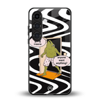going insane back phone cover | glass case for samsung galaxy s25 plus
