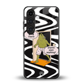 going insane back phone cover | glass case for samsung galaxy s25