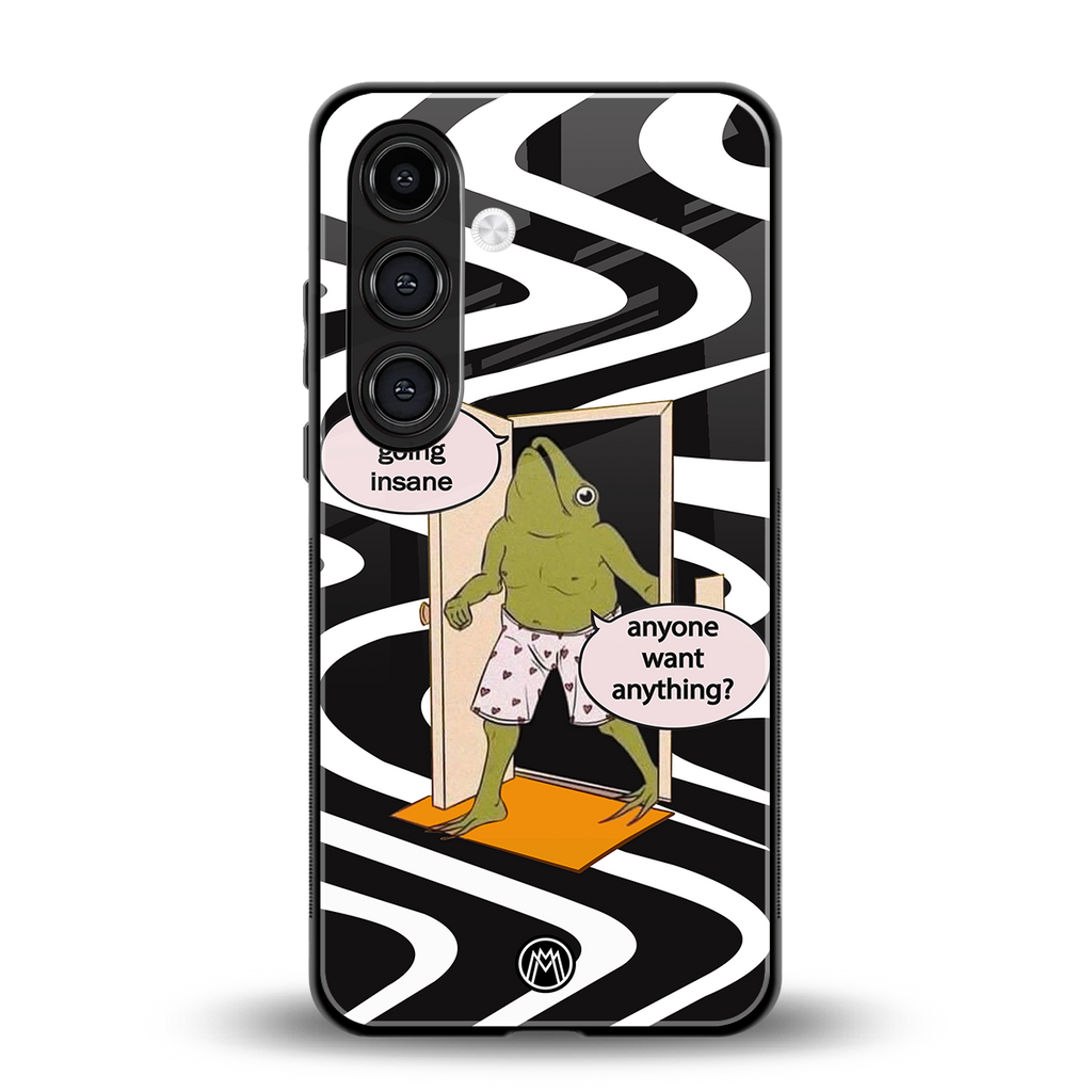 going insane back phone cover | glass case for samsung galaxy s24 fe