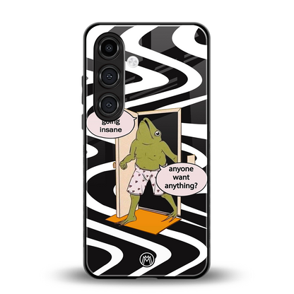 going insane back phone cover | glass case for samsung galaxy s24 plus
