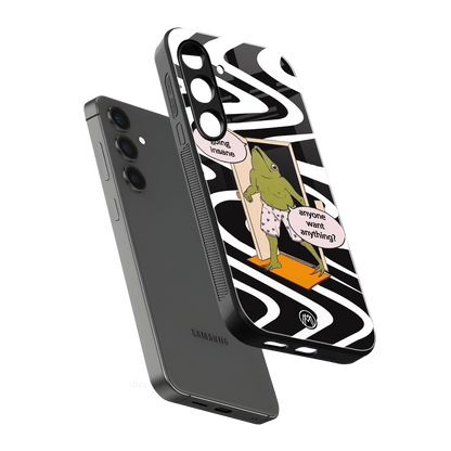 going insane back phone cover | glass case for samsung galaxy s24 plus