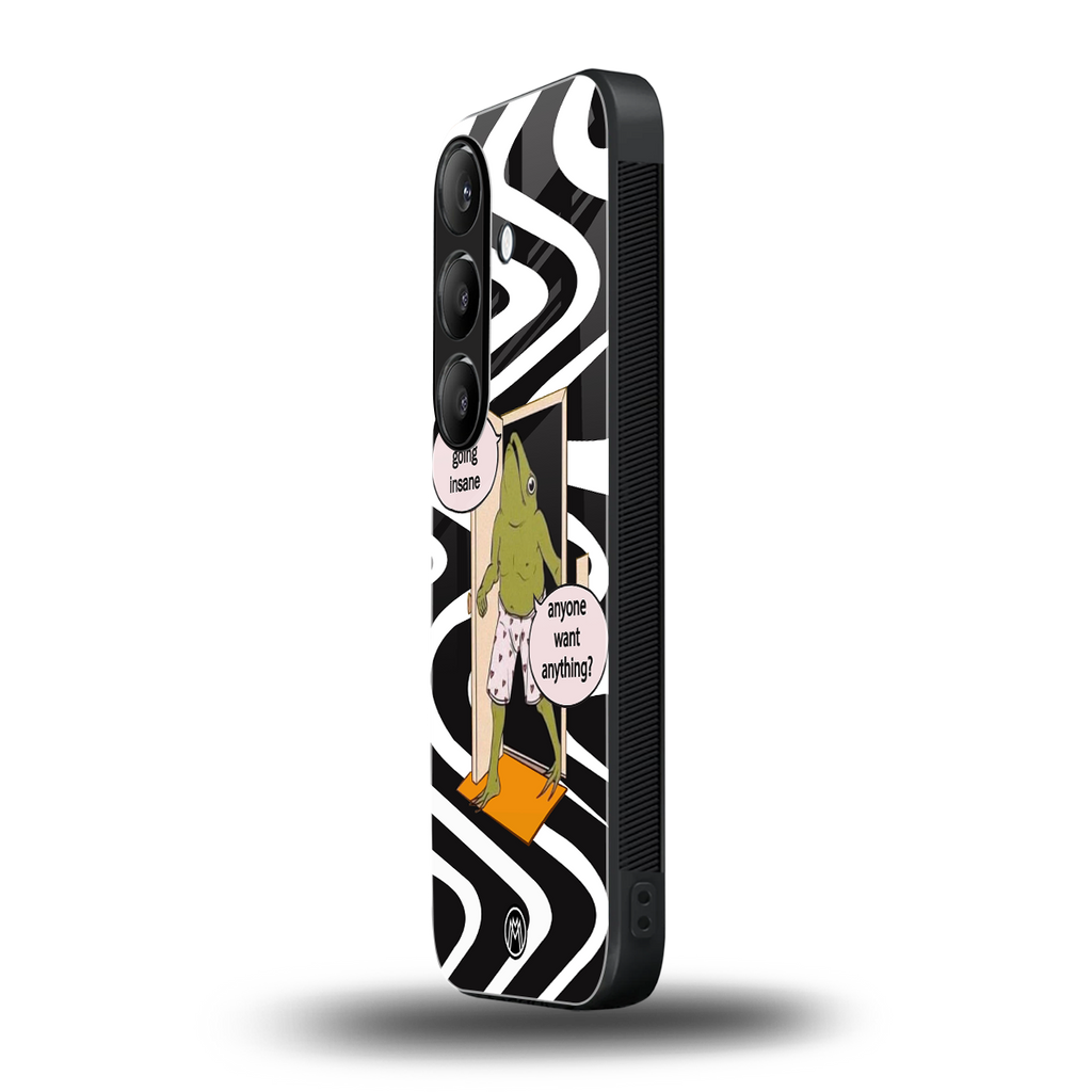 going insane back phone cover | glass case for samsung galaxy s24 fe