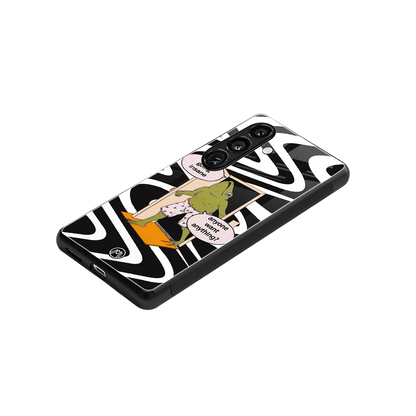 going insane back phone cover | glass case for samsung galaxy s23 plus