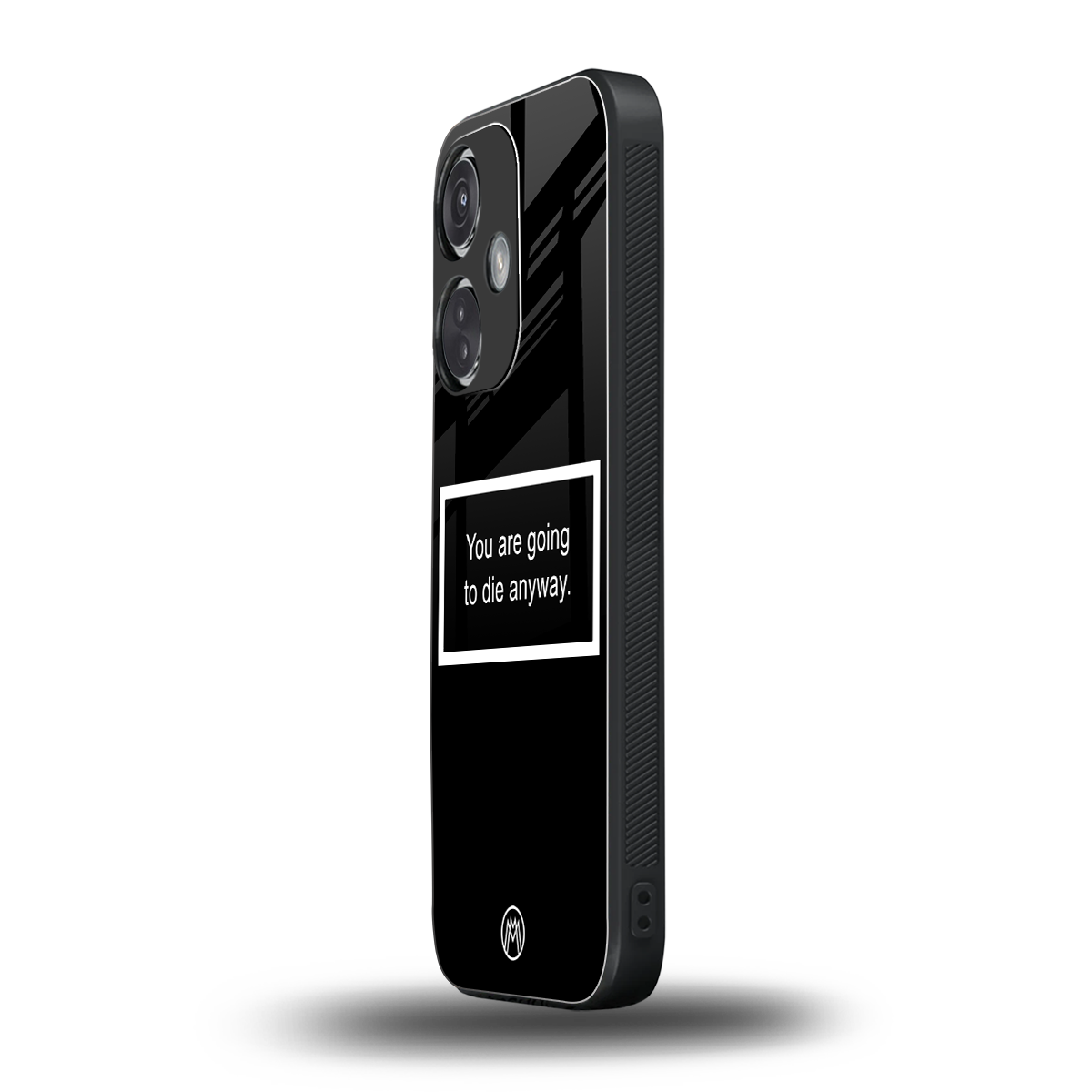 going to die black edition back phone cover | glass case for oneplus nord ce 3