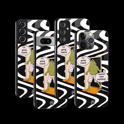 Going Insane Phone Cover | Glass Case