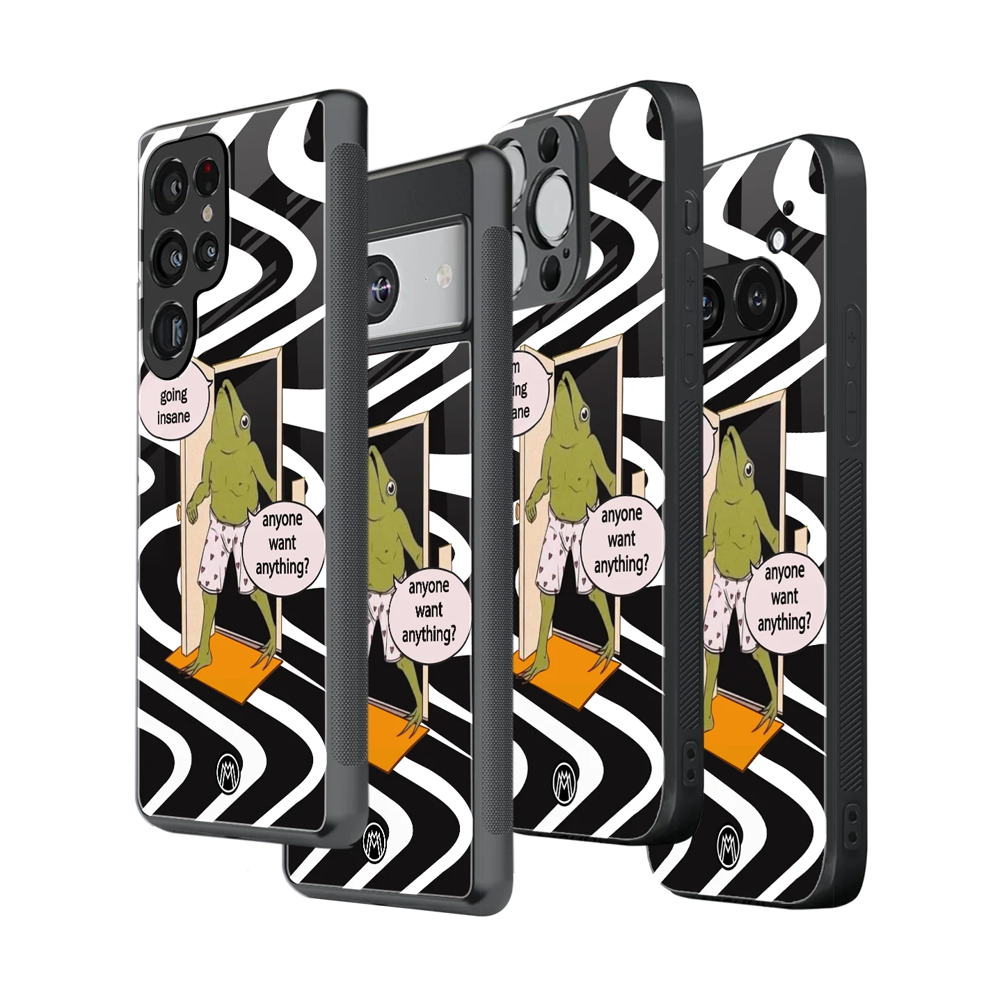 Stylish Glass Back Case for All Smartphones – iPhone, Samsung, OnePlus, Pixel, Redmi, Oppo, Vivo, Motorola