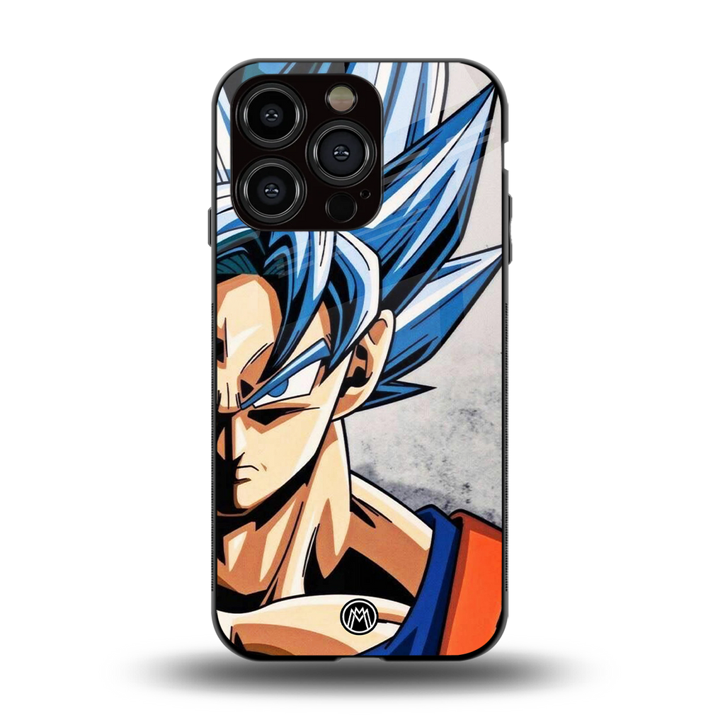 goku dragon ball z anime back phone cover | glass case for iphone 13 pro