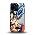 goku dragon ball z anime back phone cover | glass case for iphone 13 pro