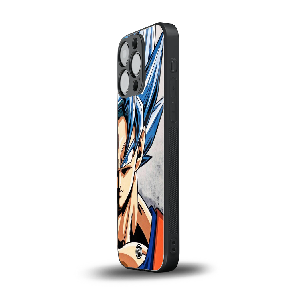 goku dragon ball z anime back phone cover | glass case for iphone 13 pro