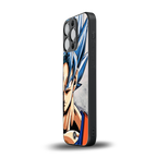 goku dragon ball z anime back phone cover | glass case for iphone 13 pro