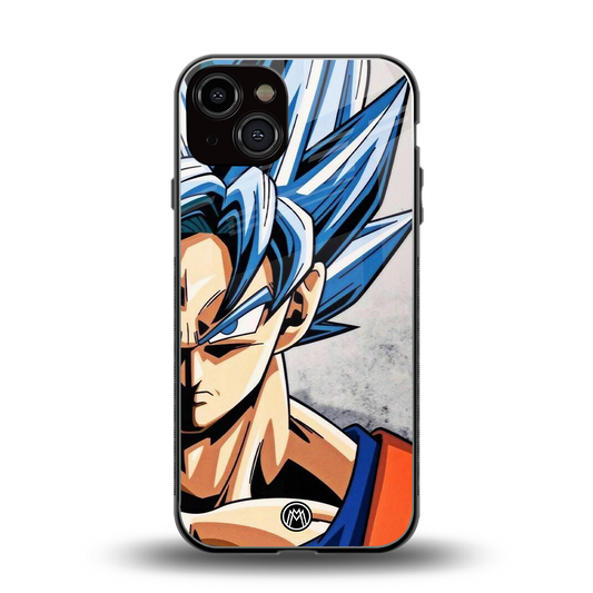 goku dragon ball z anime back phone cover | glass case for iphone 13