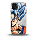 goku dragon ball z anime back phone cover | glass case for iphone 15 plus