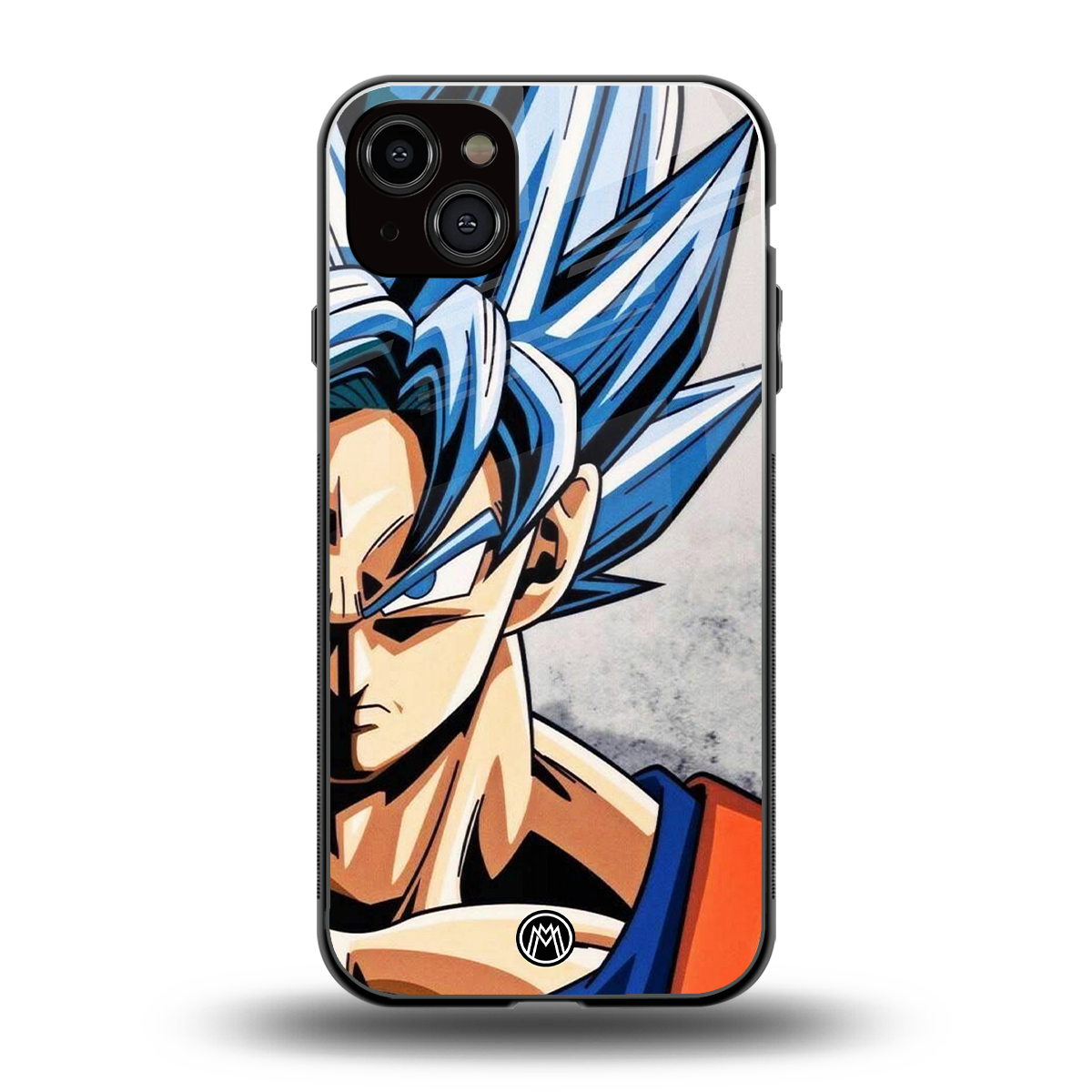 goku dragon ball z anime back phone cover | glass case for iphone 14 plus