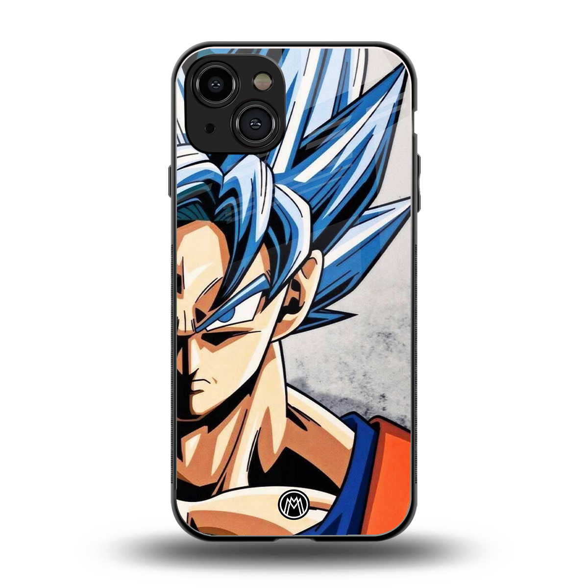 goku dragon ball z anime back phone cover | glass case for iphone 15