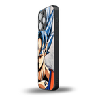 goku dragon ball z anime back phone cover | glass case for iphone 16 pro max