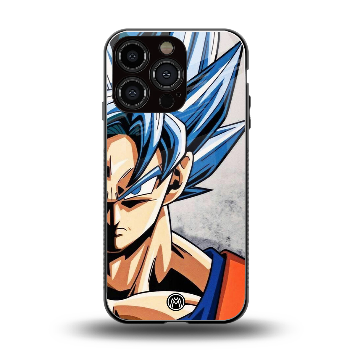 goku dragon ball z anime back phone cover | glass case for iphone 16 pro