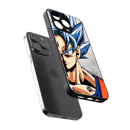 goku dragon ball z anime back phone cover | glass case for iphone 16 pro