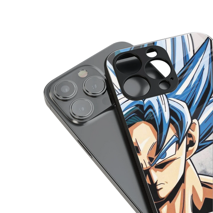 goku dragon ball z anime back phone cover | glass case for iphone 16 pro max