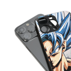 goku dragon ball z anime back phone cover | glass case for iphone 14 plus