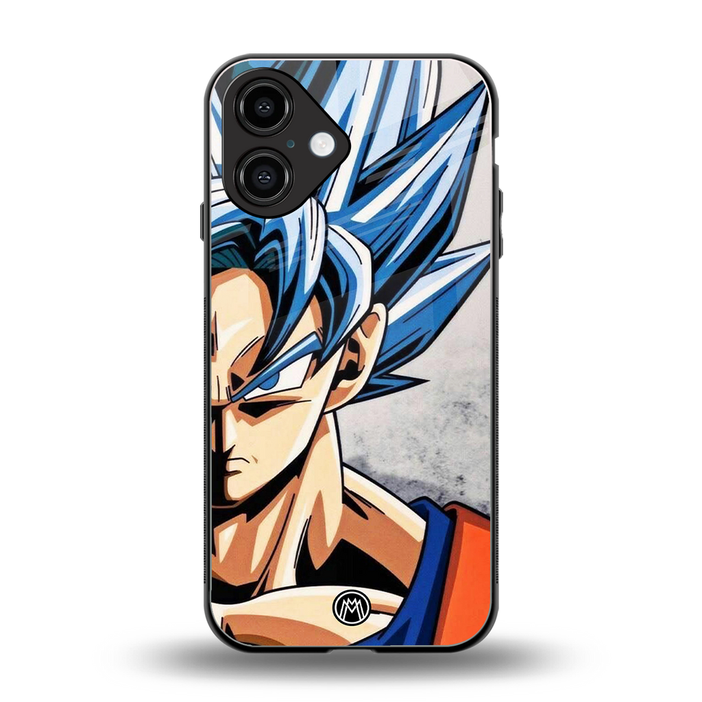 goku dragon ball z anime back phone cover | glass case for iphone 16