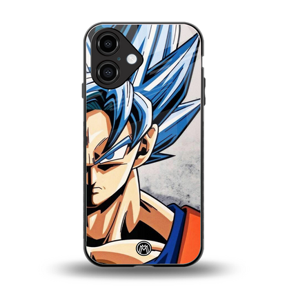 goku dragon ball z anime back phone cover | glass case for iphone 16