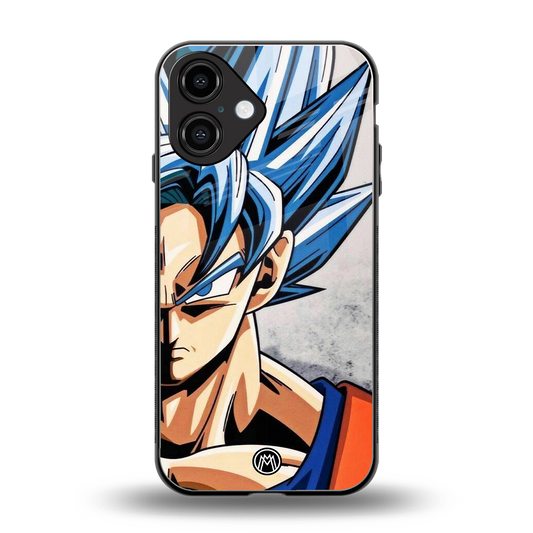 goku dragon ball z anime back phone cover | glass case for iphone 16