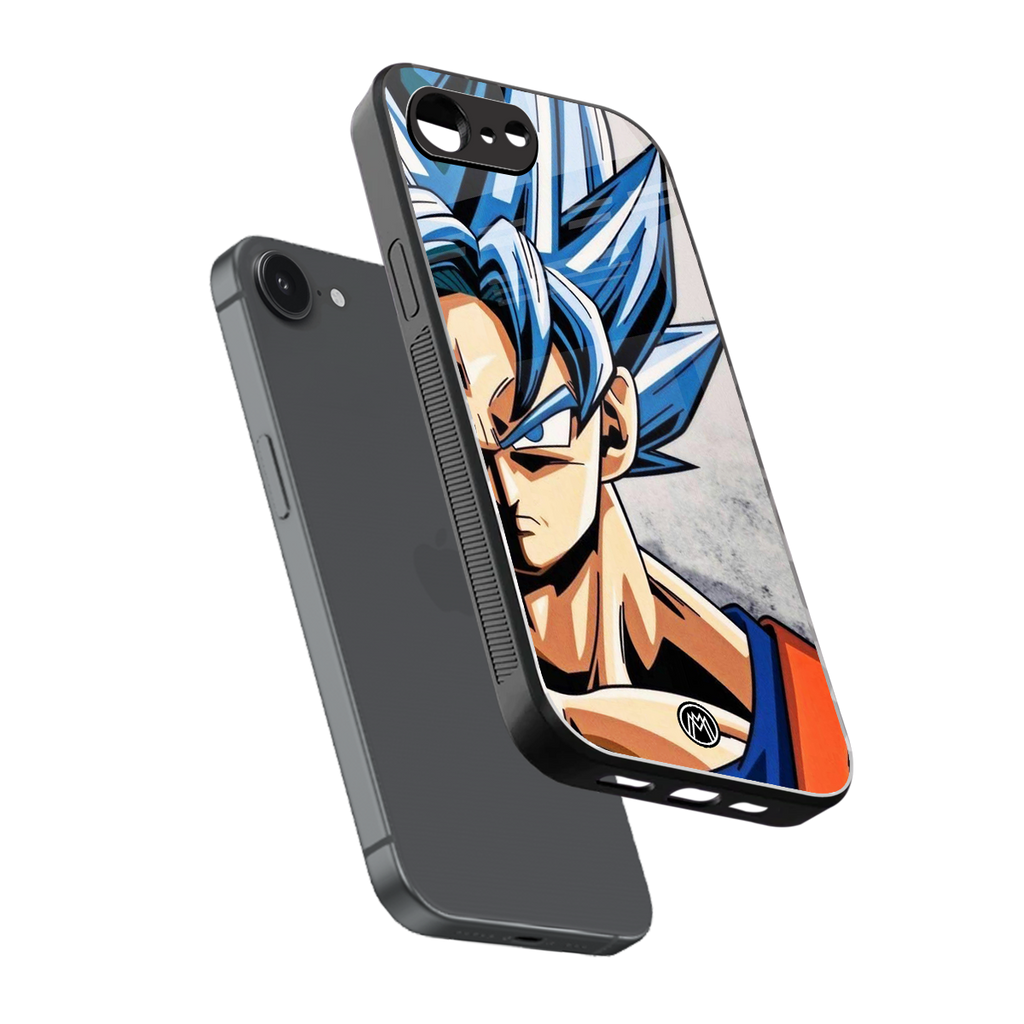 goku dragon ball z anime back phone cover | glass case for iphone 16e