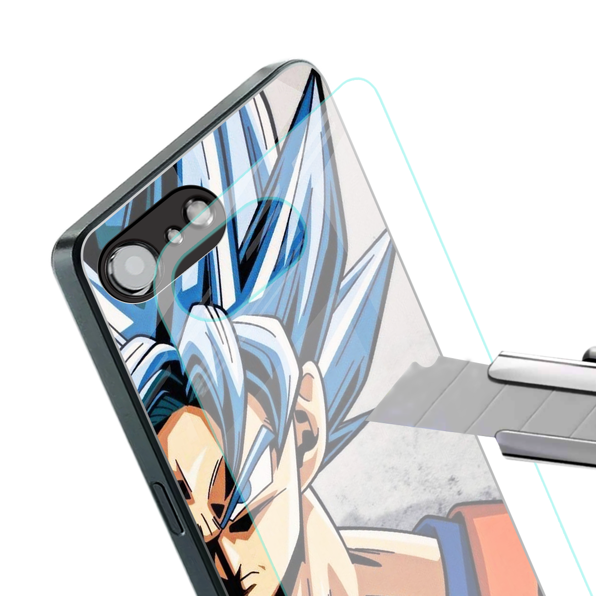 goku dragon ball z anime back phone cover | glass case for iphone 16e