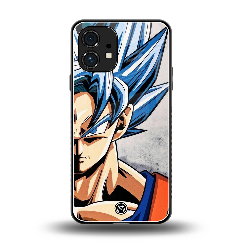 goku dragon ball z anime back phone cover | glass case for nothing phone 1