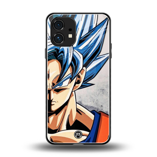 goku dragon ball z anime back phone cover | glass case for nothing phone 1