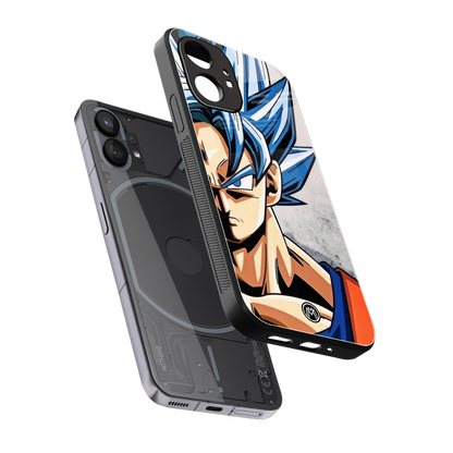 goku dragon ball z anime back phone cover | glass case for nothing phone 1