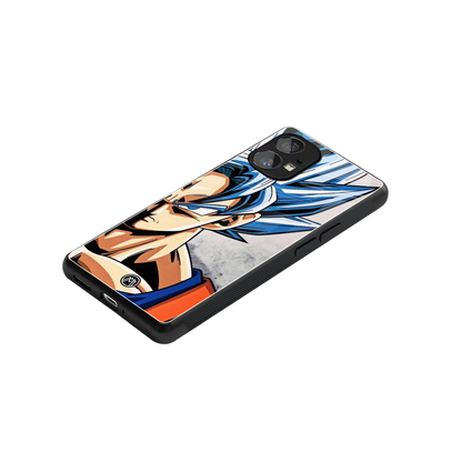 goku dragon ball z anime back phone cover | glass case for nothing phone 1