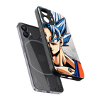 goku dragon ball z anime back phone cover | glass case for nothing phone 2