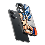 goku dragon ball z anime back phone cover | glass case for oneplus nord 3