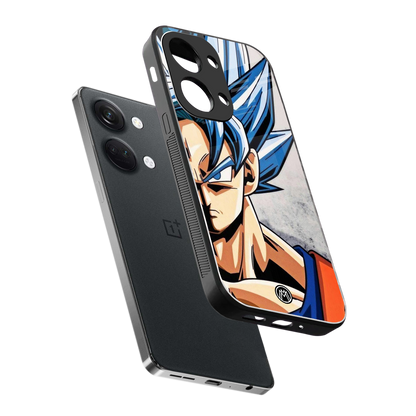 goku dragon ball z anime back phone cover | glass case for oneplus nord 3