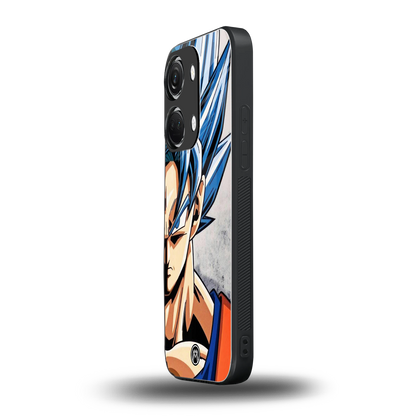 goku dragon ball z anime back phone cover | glass case for oneplus nord 3