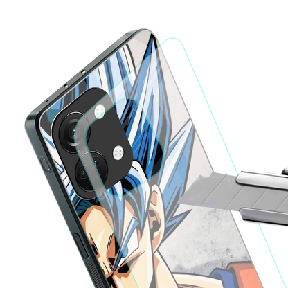 goku dragon ball z anime back phone cover | glass case for oneplus nord 3