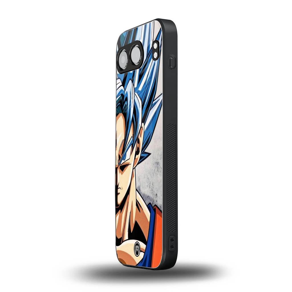 goku dragon ball z anime back phone cover | glass case for oneplus nord 4