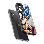 goku dragon ball z anime back phone cover | glass case for oneplus nord ce 3
