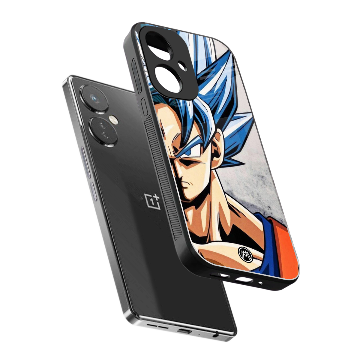 goku dragon ball z anime back phone cover | glass case for oneplus nord ce 3