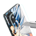 goku dragon ball z anime back phone cover | glass case for oneplus nord ce 3
