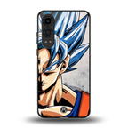 goku dragon ball z anime back phone cover | glass case for oneplus nord ce 4 lite