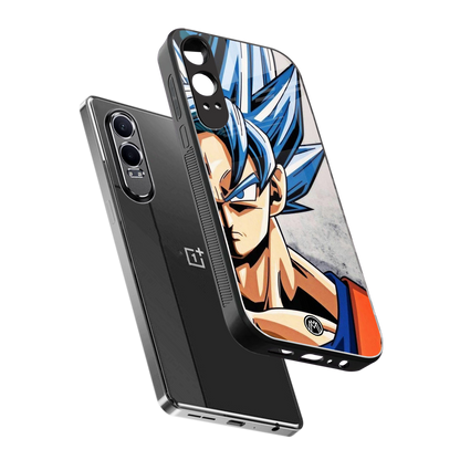 goku dragon ball z anime back phone cover | glass case for oneplus nord ce 4 lite