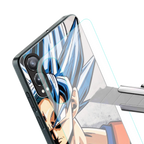 goku dragon ball z anime back phone cover | glass case for oneplus nord ce 4 lite