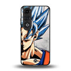 goku dragon ball z anime back phone cover | glass case for oneplus nord ce 4