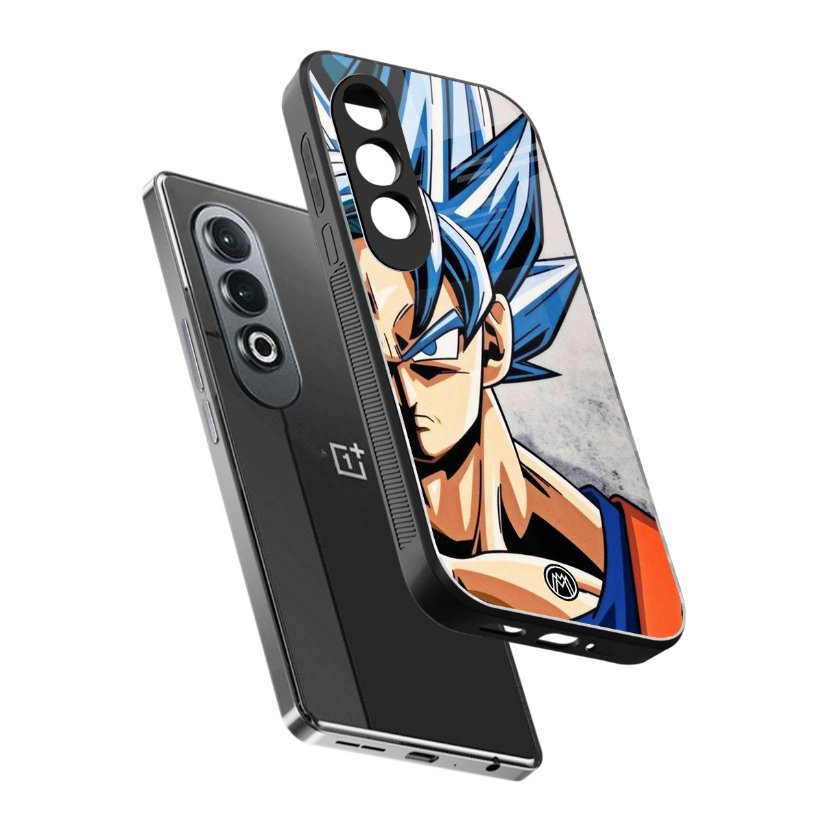 goku dragon ball z anime back phone cover | glass case for oneplus nord ce 4