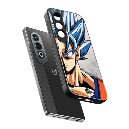 goku dragon ball z anime back phone cover | glass case for oneplus nord ce 4