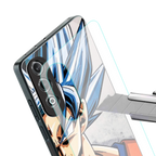 goku dragon ball z anime back phone cover | glass case for oneplus nord ce 4