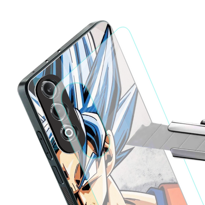 goku dragon ball z anime back phone cover | glass case for oneplus nord ce 4