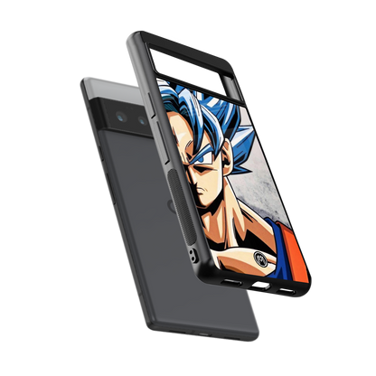 goku dragon ball z anime back phone cover | glass case for google pixel 6 pro